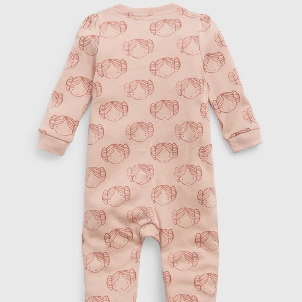 NWT Princess Leah Onesie with Matching Bow Size 0-3M and 3-6M! - Picture 2 of 8